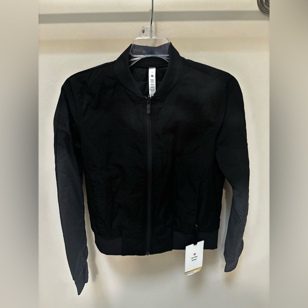 Black Lululemon Non-Stop Bomber